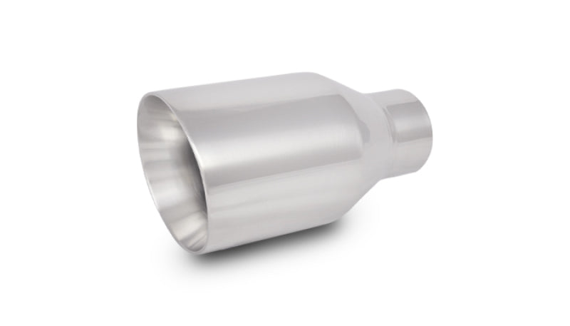 Vibrant 1209 - VIB1209 - Vibrant 3in Round SS Exhaust Tip (Double Wall Angle Cut Beveled Outlet) - Shipped in Europe - Tuningsupply.com