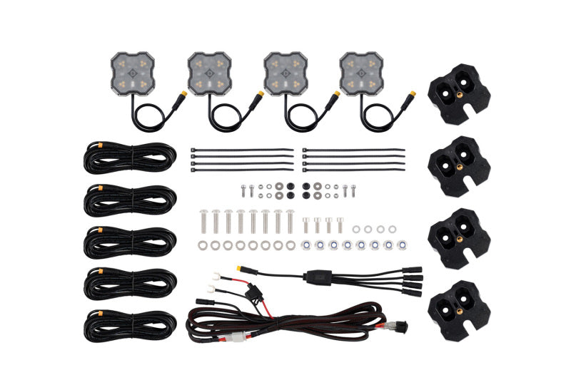 Diode Dynamics DD8911 - DIODD8911 - Diode Dynamics Roof Rack Scene Light Dual Color - Amber/White - Kit - Shipped in Europe - Tuningsupply.com