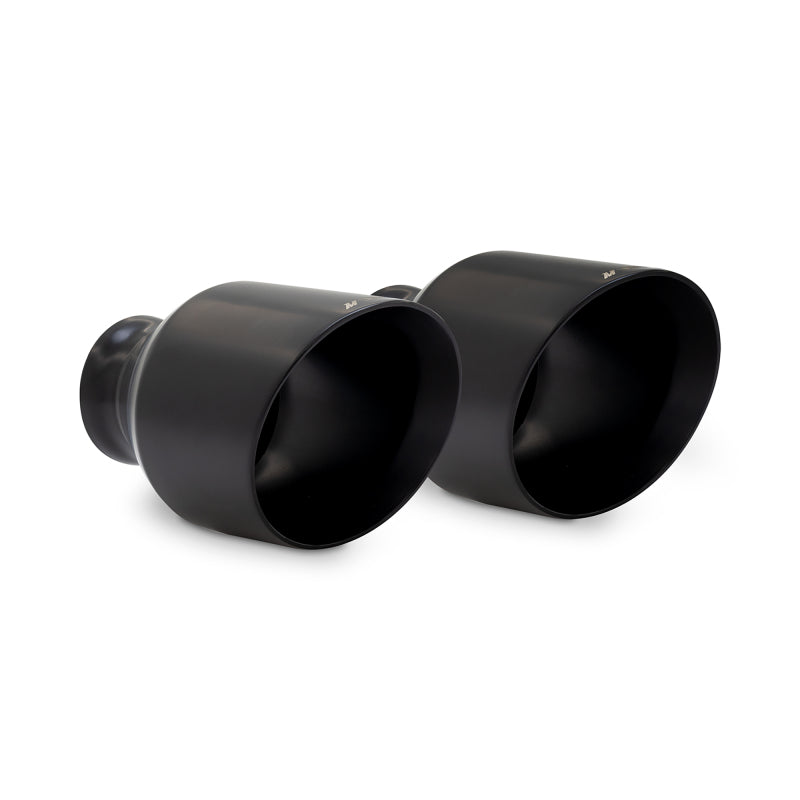 Mishimoto MMEXH-TIP-MOPARBK - MISMMEXH-TIP-MOPARBK - Mishimoto 15-23 Dodge Charger/Challenger Muffler Tip Pair - 5in - Black - Shipped in Europe - Tuningsupply.com