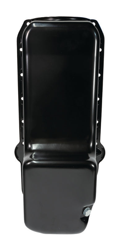 Moroso 20170 - MOR20170 - Moroso Pre-80 Chevrolet Small Block (w/Driver Side Dipstick) Wet Sump 5qt 7.5in Steel Oil Pan - Blk - Shipped in Europe - Tuningsupply.com