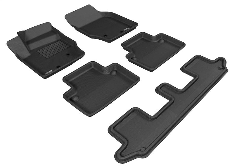 3D MAXpider L1VV00401509 - ACEL1VV00401509 - 3D MAXpider 03-14 Volvo XC90 Kagu Black Full Set - Shipped in Europe - Tuningsupply.com