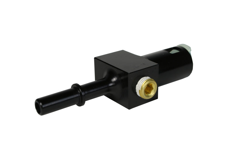 Aeromotive 15120 - AER15120 - Aeromotive 5/16in Quick Connect with AN-06 port and 1/8in gauge port - Shipped in Europe - Tuningsupply.com