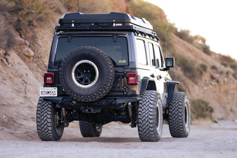 DV8 Offroad RBJL-09 - DVERBJL-09 - DV8 Offroad 18-23 Wrangler JL Spec Series Rear Bumper - Shipped in Europe - Tuningsupply.com