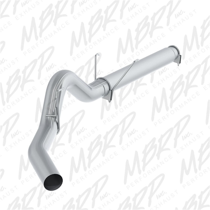 MBRP PS61340PLM - MBRPS61340PLM - MBRP 2500/3500 Cummins 6.7L 5in Filter Back Single Side No Muffler AL - Shipped in Europe - Tuningsupply.com