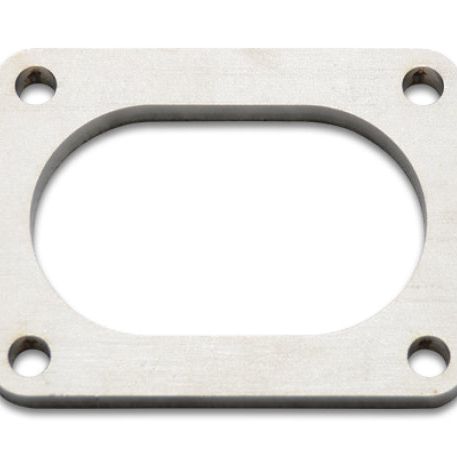 Vibrant 13175S - VIB13175S - Vibrant T304 SS 4 Bolt Flange for 3in O.D. Oval tubing - Shipped in Europe - Tuningsupply.com