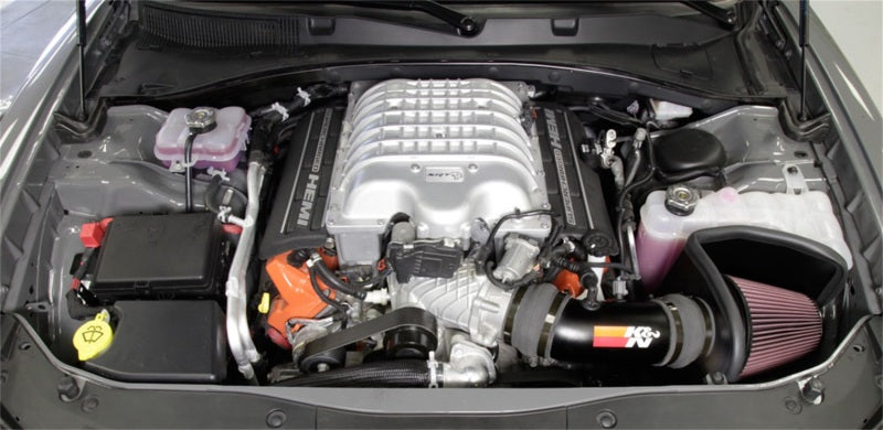 K&N Engineering 69-2553TTK - KNN69-2553TTK - K&N 2017 Dodge Challenger Hellcat SC V8-6.2L F/l Typhoon Air Intake - Shipped in Europe - Tuningsupply.com