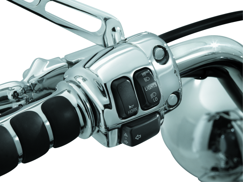 Kuryakyn 7808 - KUR7808 - Kuryakyn Switch Housings Chrome - Shipped in Europe - Tuningsupply.com