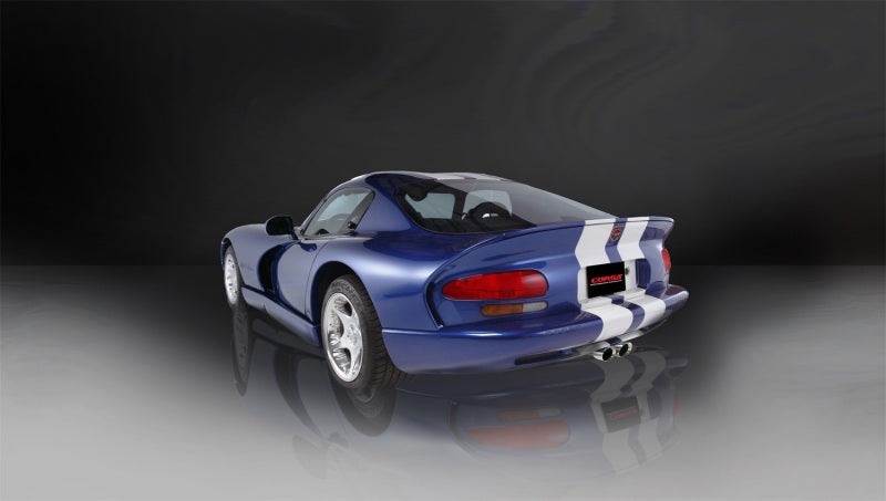CORSA Performance 14119 - COR14119 - Corsa 1996-2002 Dodge Viper GTS 8.0L V10 Polished Sport Cat-Back Exhaust w/3in Inlet - Shipped in Europe - Tuningsupply.com