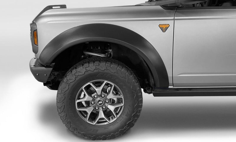 Bushwacker - BUS20961-02 - Bushwacker 2021+ Ford Bronco 4-Door Extend-A-Flares 4pc - Black - Shipped in Europe - Tuningsupply.com