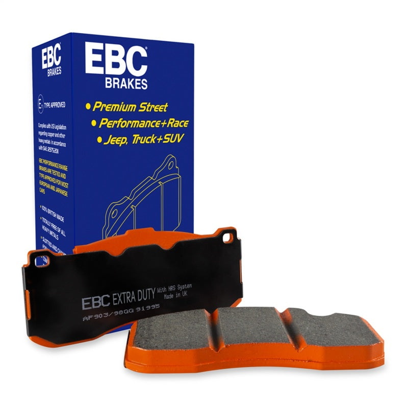 EBC ED92460 - EBCED92460 - EBC 2022+ Lexus LX600 3.5TT Extra Duty Front Brake Pads - Shipped in Europe - Tuningsupply.com