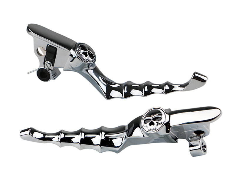 Kuryakyn 10186-1 - KUR10186-1 - Kuryakyn Zombie Levers 21-23 and select 24-25 Touring Chrome - Shipped in Europe - Tuningsupply.com