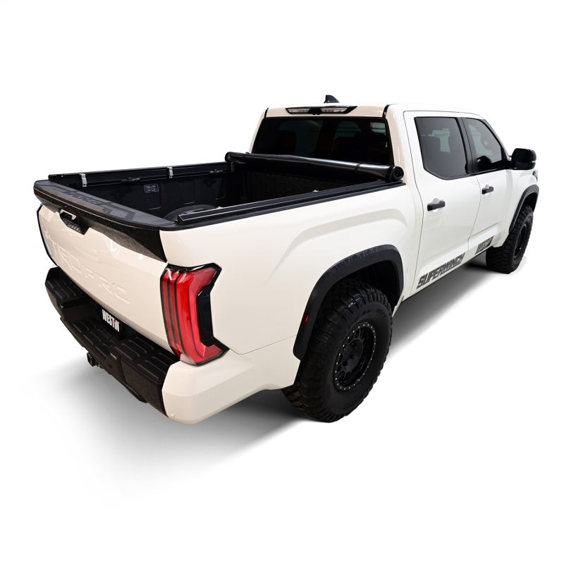 Westin 19-10285 - WES19-10285 - Westin 22-24 Toyota Tundra 5.5ft. Bed Soft Roll Tonneau Cover - Black - Shipped in Europe - Tuningsupply.com