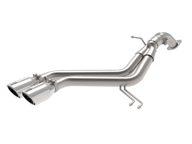aFe 49-37019-P - AFE49-37019-P - aFe Takeda 13-17 Hyundai Veloster L4-1.6L 2-1/2in 304 SS Axle-Back Exhaust w/ Polished Tips - Shipped in Europe - Tuningsupply.com