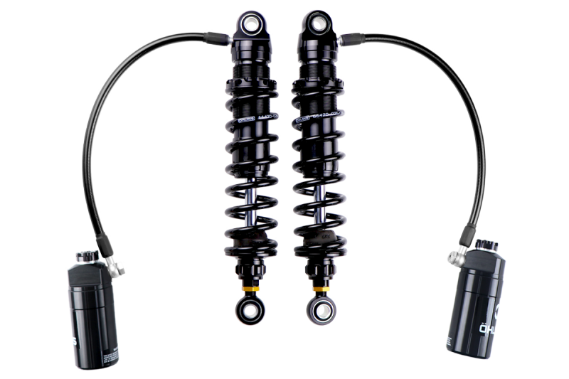 Ohlins HD 051 - OHLHD 051 - Ohlins 14-26 Harley FL Touring STX 36 Twin Blackline 13in Blk Reservoir Shocks 150lb - Max 500lb - Shipped in Europe - Tuningsupply.com