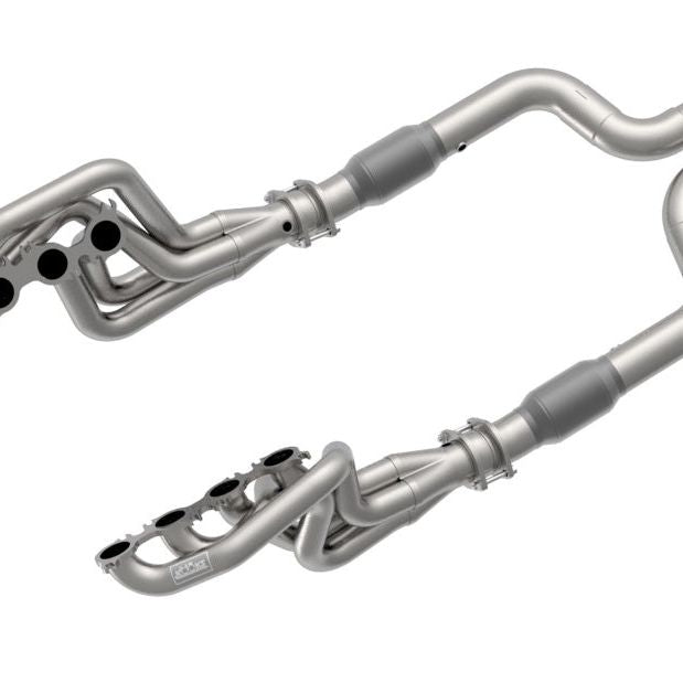 Kooks Headers 1156H630 - KSH1156H630 - Kooks 2020 Mustang GT500 5.2L 2in x 3in SS Headers w/GREEN Catted Connection Pipe - Shipped in Europe - Tuningsupply.com