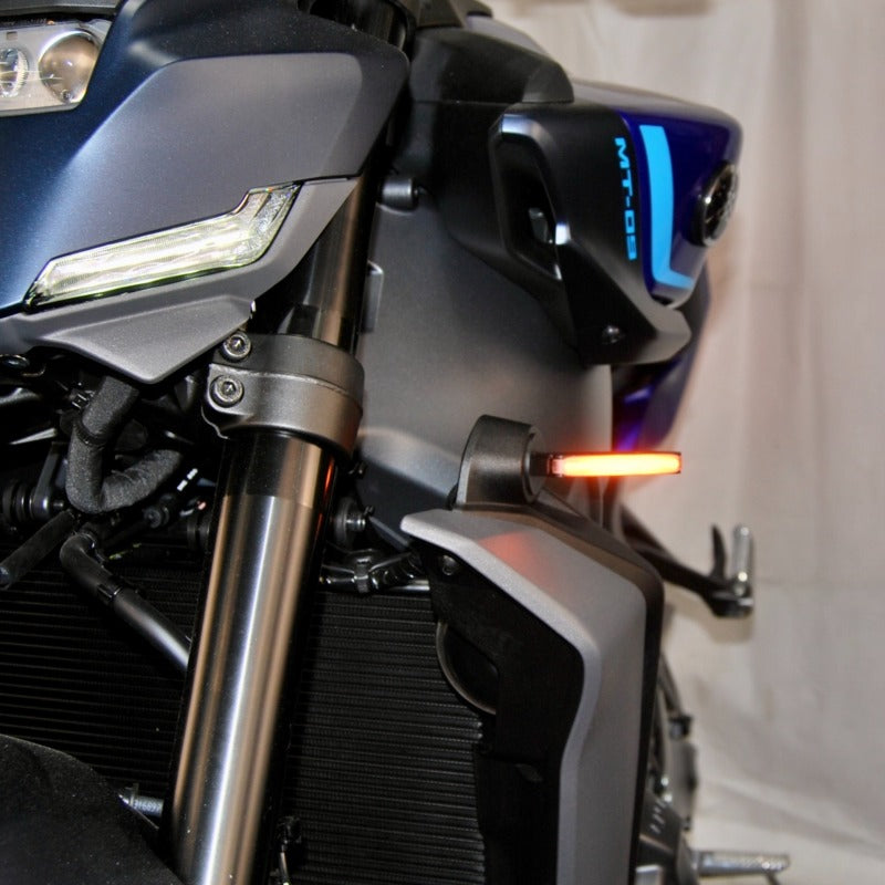 New Rage Cycles MT09-FB-24 - NEWMT09-FB-24 - New Rage Cycles 24+ Yamaha MT-09 Front Turn Signals - Shipped in Europe - Tuningsupply.com