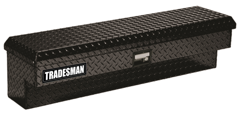 Tradesman 79748 - TRA79748 - Tradesman Aluminum Side Bin Truck Tool Box (48in.) - Black - Shipped in Europe - Tuningsupply.com