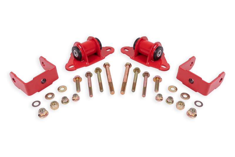 BMR Suspension TM571R - BMRTM571R - BMR 14-19 Chevrolet Corvette Transmission/Differential Mount - Red - Shipped in Europe - Tuningsupply.com