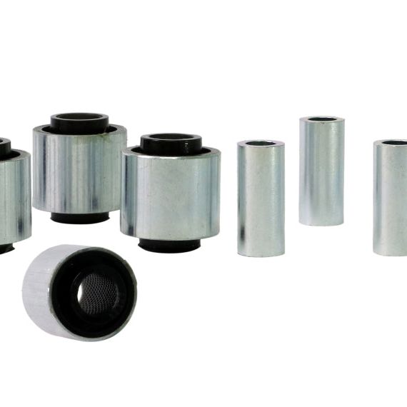 Whiteline W63393 - WHLW63393 - Whiteline Plus 9/89-8/09 Subaru Legacy Rear Control Arm Lower Front Inner & Outer Bushing Kit - Shipped in Europe - Tuningsupply.com