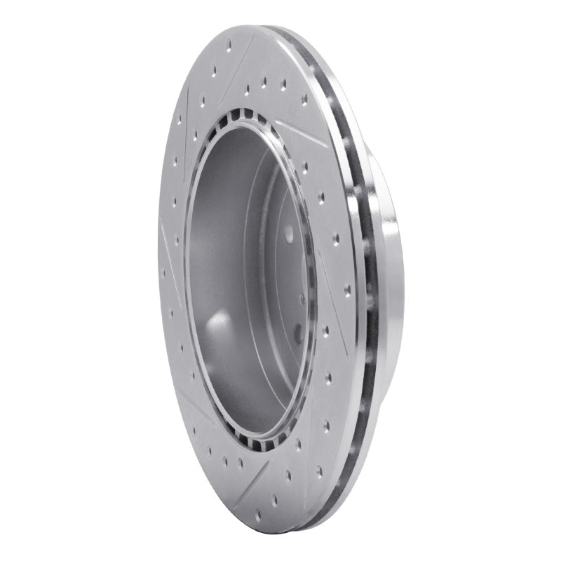 R1 Concepts 631-13022R - RNC631-13022R - R1 08-20 Subaru WRX STI Rear Right Drilled & Slotted Silver Brake Rotor - Shipped in Europe - Tuningsupply.com