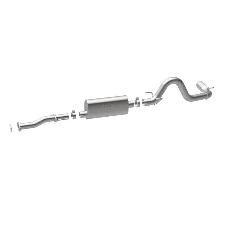 Magnaflow 19291 - MAG19291 - MagnaFlow Cat-Back 2016 Toyota Tacoma 3.5L V6 SS 3in Single Pass Side Exit Rear 4in Tip - Shipped in Europe - Tuningsupply.com