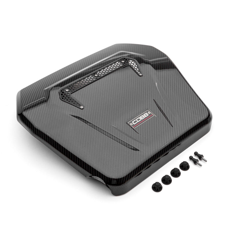 COBB 4V2600 - COBB4V2600 - Cobb Volkswagen GTI (MK7/MK7.5/MK8) / Golf R / Audi A3 & S3 (8V) Redline Carbon Fiber Engine Cover - Shipped in Europe - Tuningsupply.com
