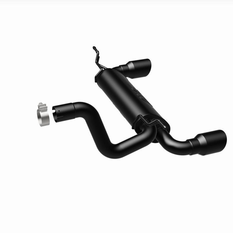 Magnaflow 19388 - MAG19388 - MagnaFlow 2018+ Jeep Wrangler 3.6L Dual Black Tip Axle-Back Exhaust - Shipped in Europe - Tuningsupply.com