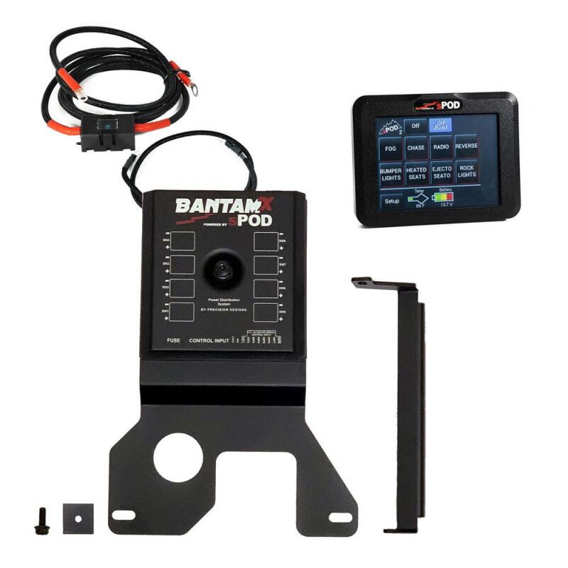 SPOD 870045 - SPO870045 - sPOD 03-06 Jeep Wrangler TJ SourceLT w/ Blue LED Switch Panel - Shipped in Europe - Tuningsupply.com