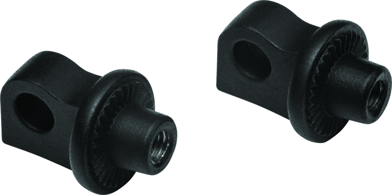 Kuryakyn 8898 - KUR8898 - Kuryakyn Splined Peg Adaptors Satin Black - Shipped in Europe - Tuningsupply.com