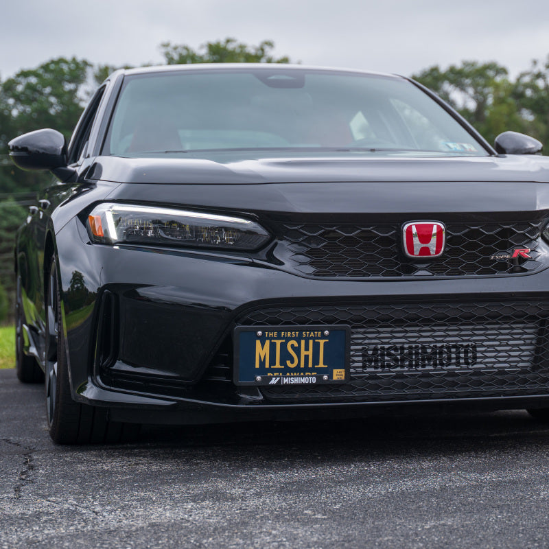 Mishimoto MMLP-CTR-23 - MISMMLP-CTR-23 - Mishimoto 2023+ Honda Civic Type-R License Plate Relocation Kit - Shipped in Europe - Tuningsupply.com