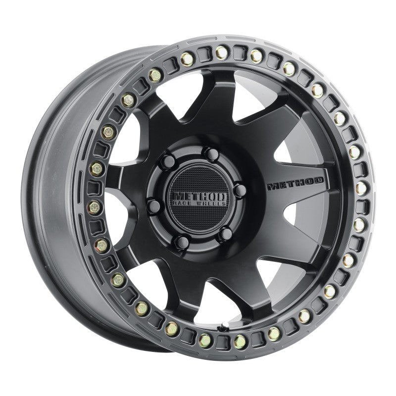 Method Wheels - MRWMR10879060544B - Method MR108 17x9 -44mm Offset 6x5.5 106.25mm CB Matte Black w/BH-H24125-38 Wheel - Shipped in Europe - Tuningsupply.com