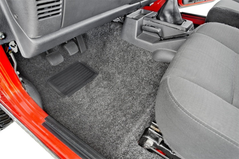 BedRug - BEDBTJK11F2 - BedRug 11-16 Jeep JK 2Dr Front 3pc BedTred Floor Kit (Incl Heat Shields) - Shipped in Europe - Tuningsupply.com