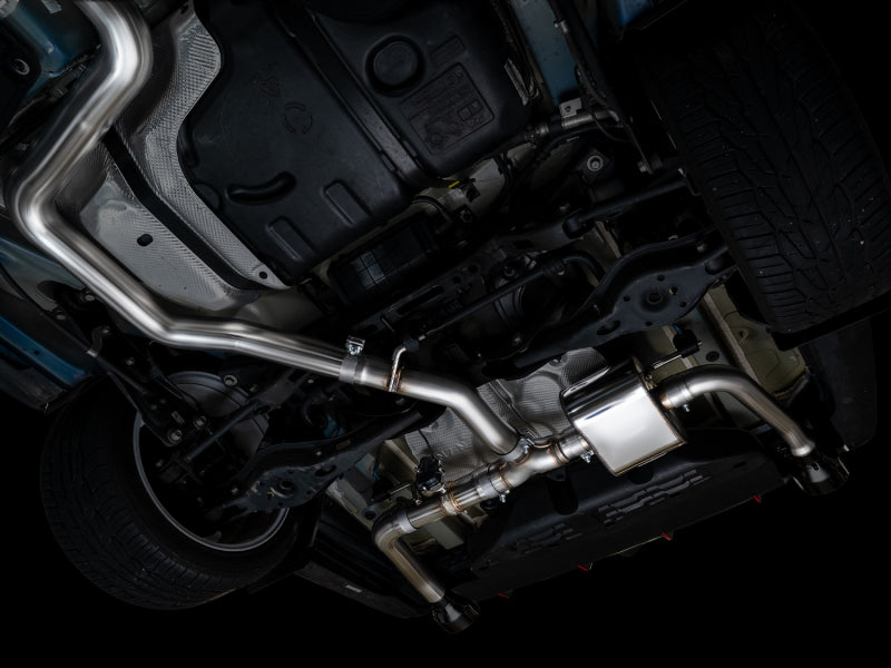 AWE Tuning 3025-33237 - AWE3025-33237 - AWE Tuning 22-26 Hyundai Elantra N SwitchPath Cat-Back Exhaust - Diamond Black Tips - Shipped in Europe - Tuningsupply.com