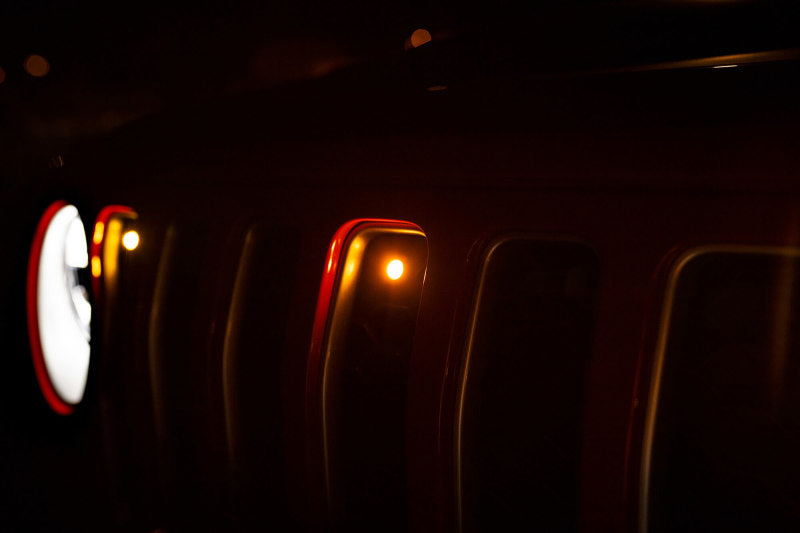 DV8 Offroad GRJL-02 - DVEGRJL-02 - DV8 Offroad 2018+ Jeep JL Grill Amber Marker Lights - Shipped in Europe - Tuningsupply.com