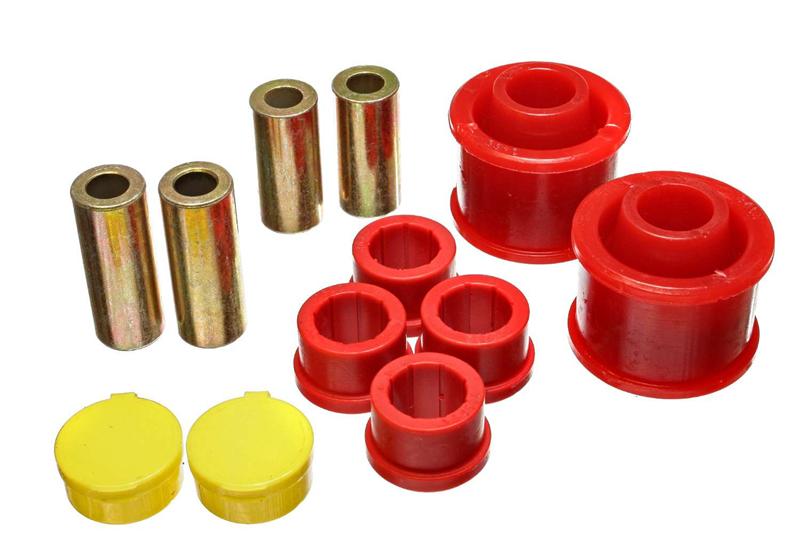 Energy Suspension 5.3138R - ENG5.3138R - Energy Suspension 06-07 Mitsubishi Eclipse FWD Red Front Control Arm Bushing Set - Shipped in Europe - Tuningsupply.com
