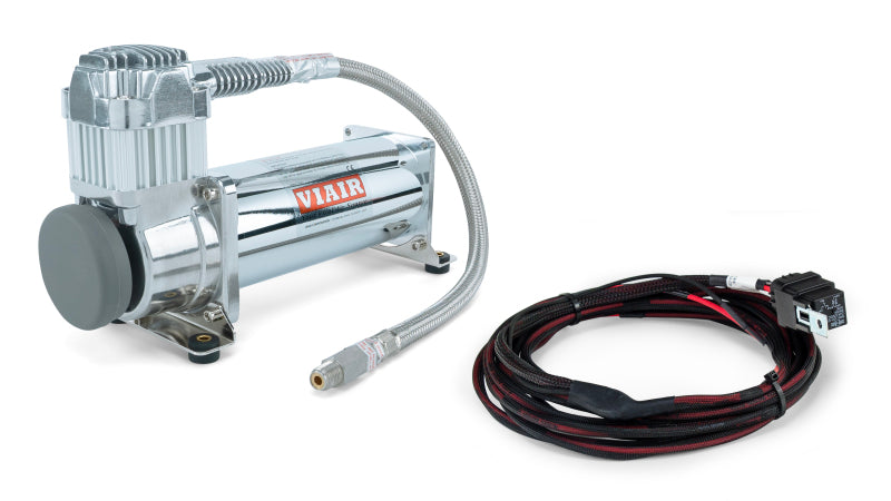 Air Lift 27750 - ALF27750 - Air Lift 2nd Compressor Kit (Viair 444C Chrome Compressor & 2nd Comp. Harness) - Shipped in Europe - Tuningsupply.com