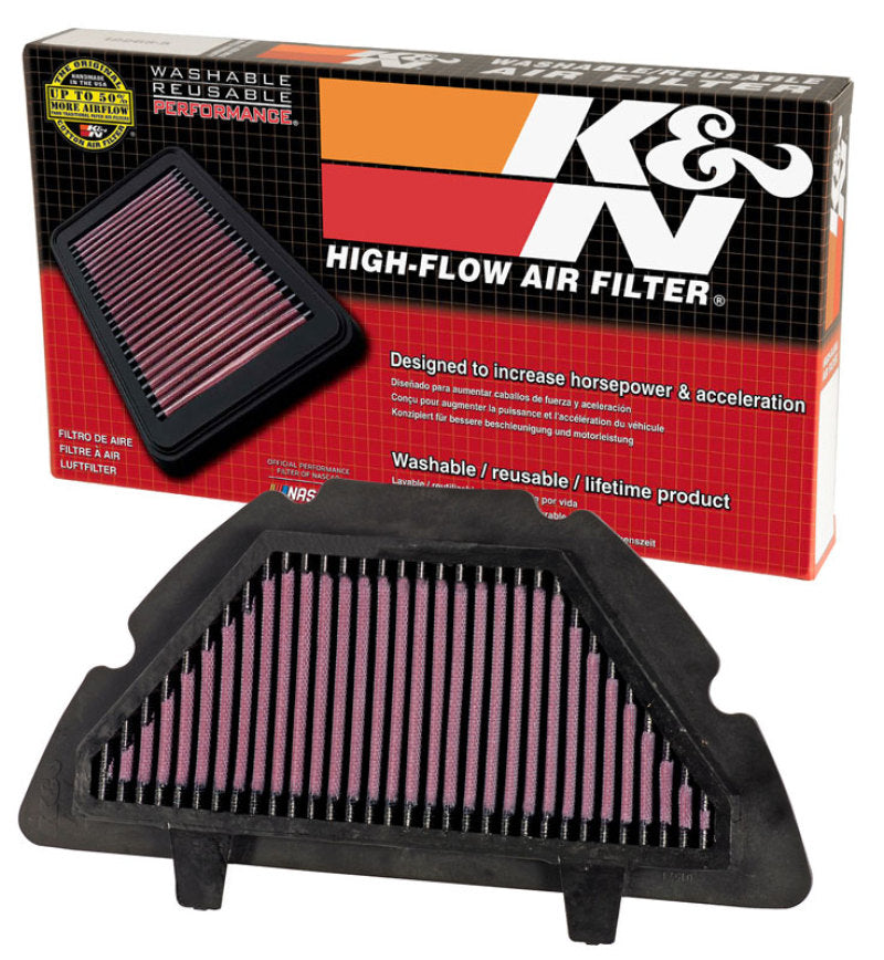 K&N Engineering YA-1007 - KNNYA-1007 - K&N 07-08 Yamaha YZF R1 Replacement Air Filter - Shipped in Europe - Tuningsupply.com