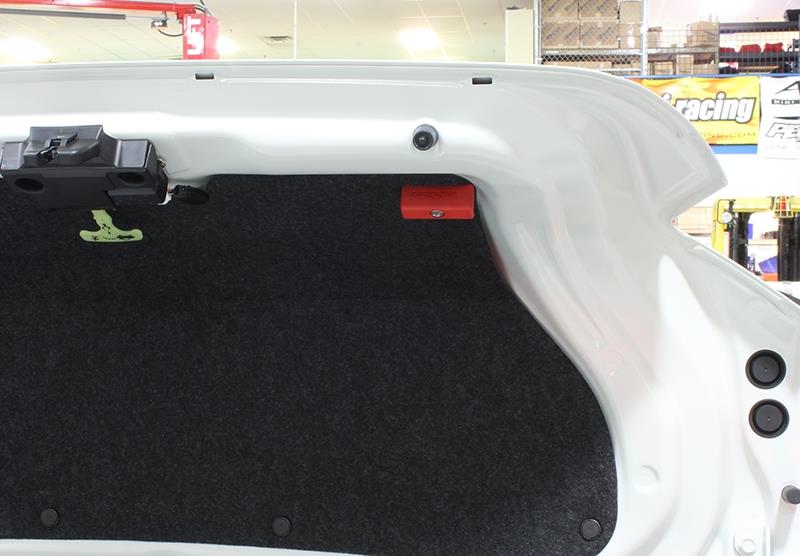 Perrin Performance PSP-INR-501 - PERPSP-INR-501 - PERRIN 13-25 Subaru BRZ & Toyota GR86/86/FR-S Trunk Handle - Red - Shipped in Europe - Tuningsupply.com