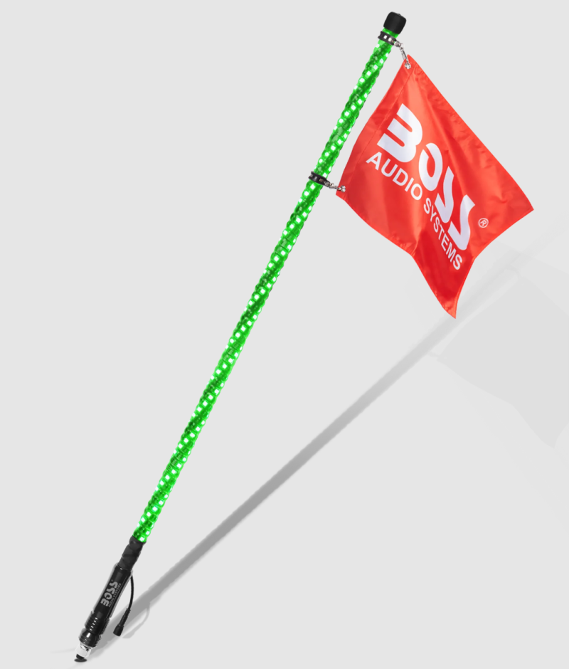 Boss Audio WP4 - BSAWP4 - Boss Audio Systems ATV Whip Antenna/ 48 inch/ Multicolor/ IP67 Weatherproof - Shipped in Europe - Tuningsupply.com