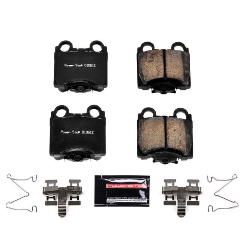 PowerStop Z23-771 - PSBZ23-771 - Power Stop 98-05 Lexus GS300 Rear Z23 Evolution Sport Brake Pads w/Hardware - Shipped in Europe - Tuningsupply.com