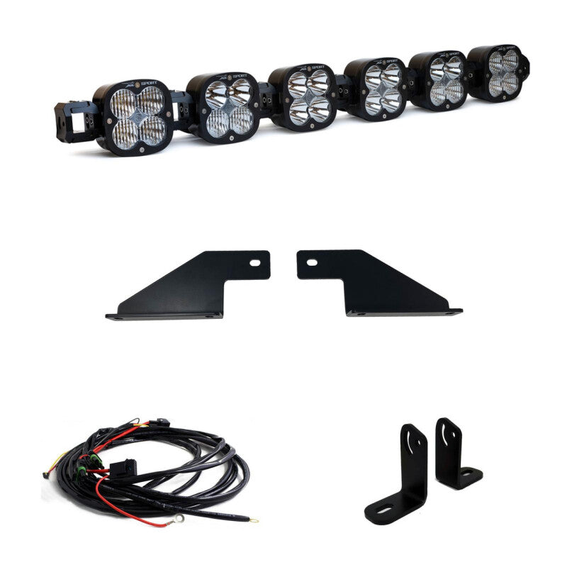 Baja Designs - BAJ448067 - Baja Designs 2021+ Ford Raptor 6 XL Linkable Light Kit - Shipped in Europe - Tuningsupply.com