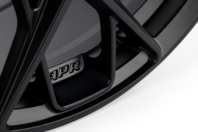 APR WHL00034 - APRWHL00034 - APR A02 Flow Formed - 19x8.5 - 5x112 - ET45 - 66.5mm Center Bore - Satin Black Wheel - Shipped in Europe - Tuningsupply.com