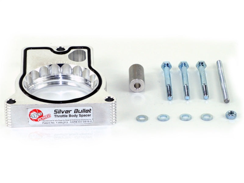 aFe 46-33005 - AFE46-33005 - aFe Silver Bullet Throttle Body Spacers TBS Ford Trucks 99-04 V10-6.8L - Shipped in Europe - Tuningsupply.com