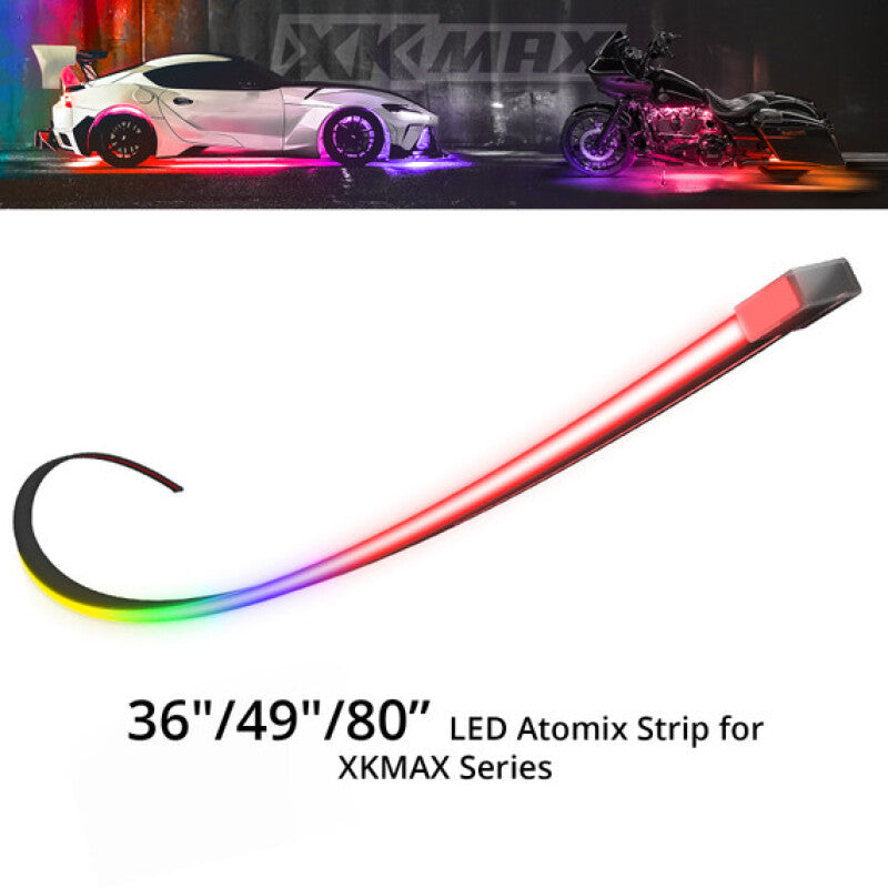 XKGLOW MX-BG-36-R - XKGMX-BG-36-R - XK Glow Body Gap Strip - 36in Right - Shipped in Europe - Tuningsupply.com
