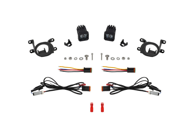 Diode Dynamics DD8289 - DIODD8289 - Diode Dynamics 23-24 Toyota GR Corolla SSC1 LED Fog Light Kit - White SAE Fog - Shipped in Europe - Tuningsupply.com