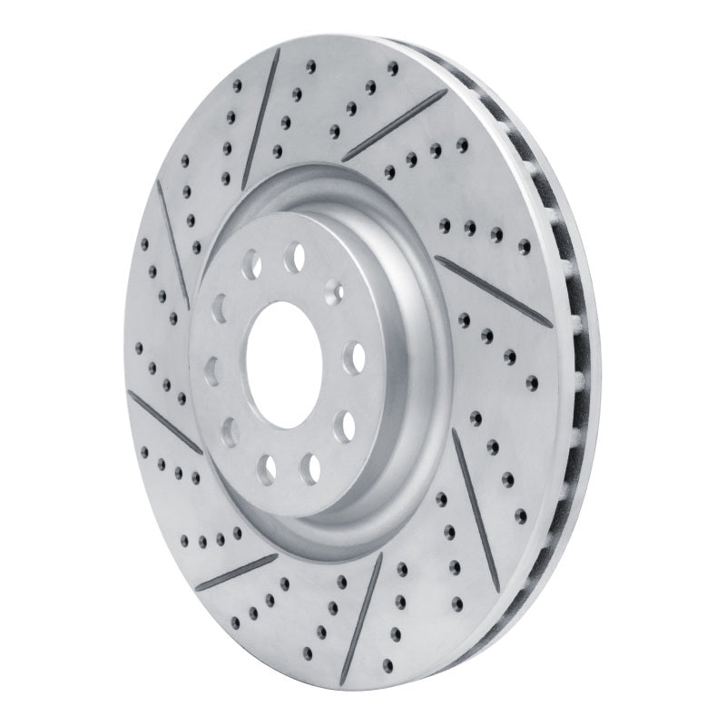 R1 Concepts 830-74034L - RNC830-74034L - R1 15-19 Volkswagen Golf R Front Left Drilled & Slotted Geo-Carbon Rotor - Shipped in Europe - Tuningsupply.com
