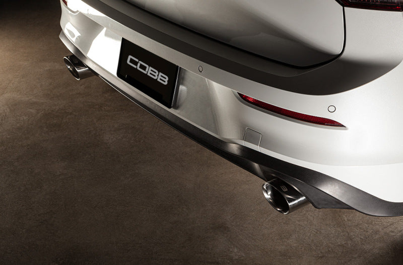 COBB 5V4100 - COBB5V4100 - Cobb 22-23 Volkswagen Golf GTI MK8 Stainless Steel Cat-Back Exhaust - Shipped in Europe - Tuningsupply.com