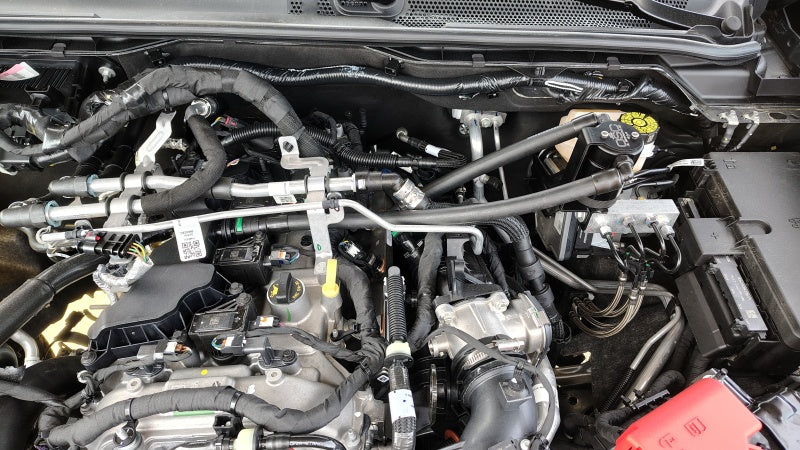 J&L 3059P-B - JLT3059P-B - J&L 2025 Ford Bronco 2.3L/ 23-25 Ford Ranger 2.3L Separator 3.0 PCV Side - Black Anodized - Shipped in Europe - Tuningsupply.com