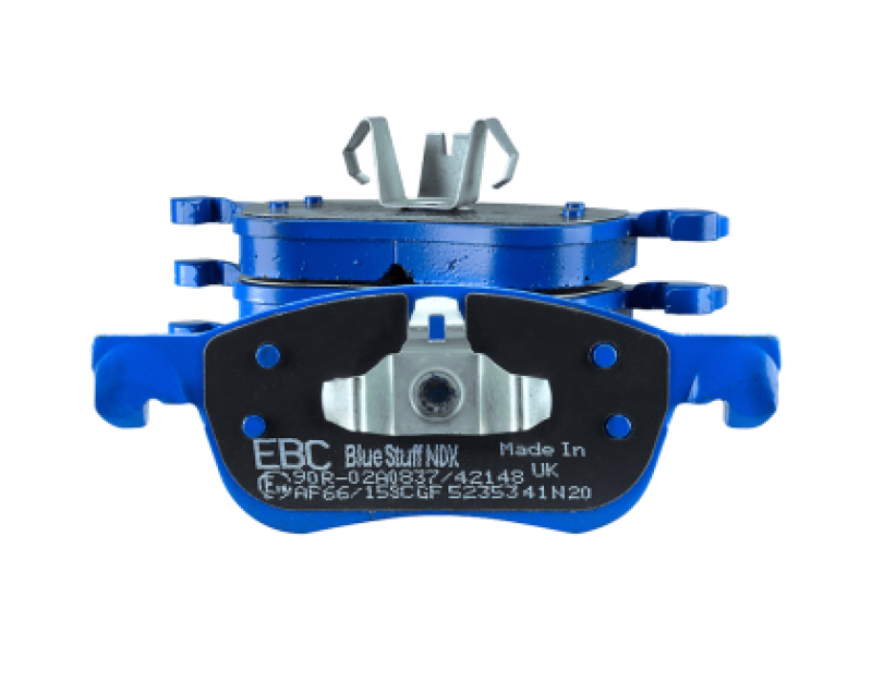 EBC DP52492NDX - EBCDP52492NDX - EBC 19-23 Audi RS6 C8 / RS7 4G9 4.0 Twin Turbo Bluestuff Front Brake Pads - Shipped in Europe - Tuningsupply.com