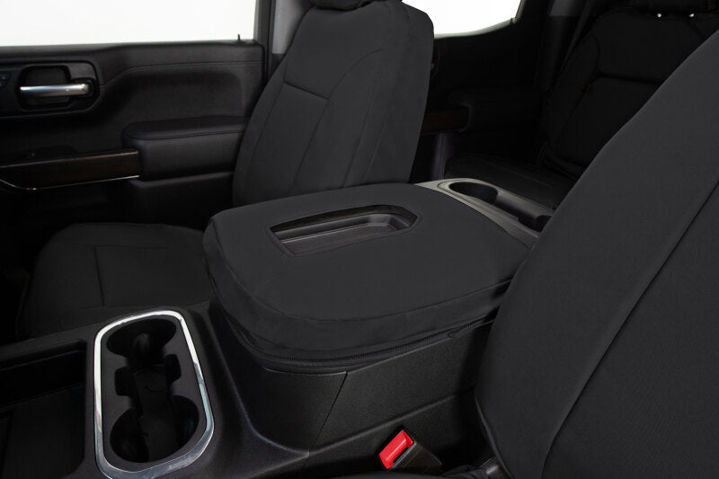 Covercraft GTT4187ABENBK - CVRGTT4187ABENBK - Covercraft 20-23 Toyota Tacoma Endura PrecisionFit Custom Front Row Seat Covers - Black/Black - Shipped in Europe - Tuningsupply.com
